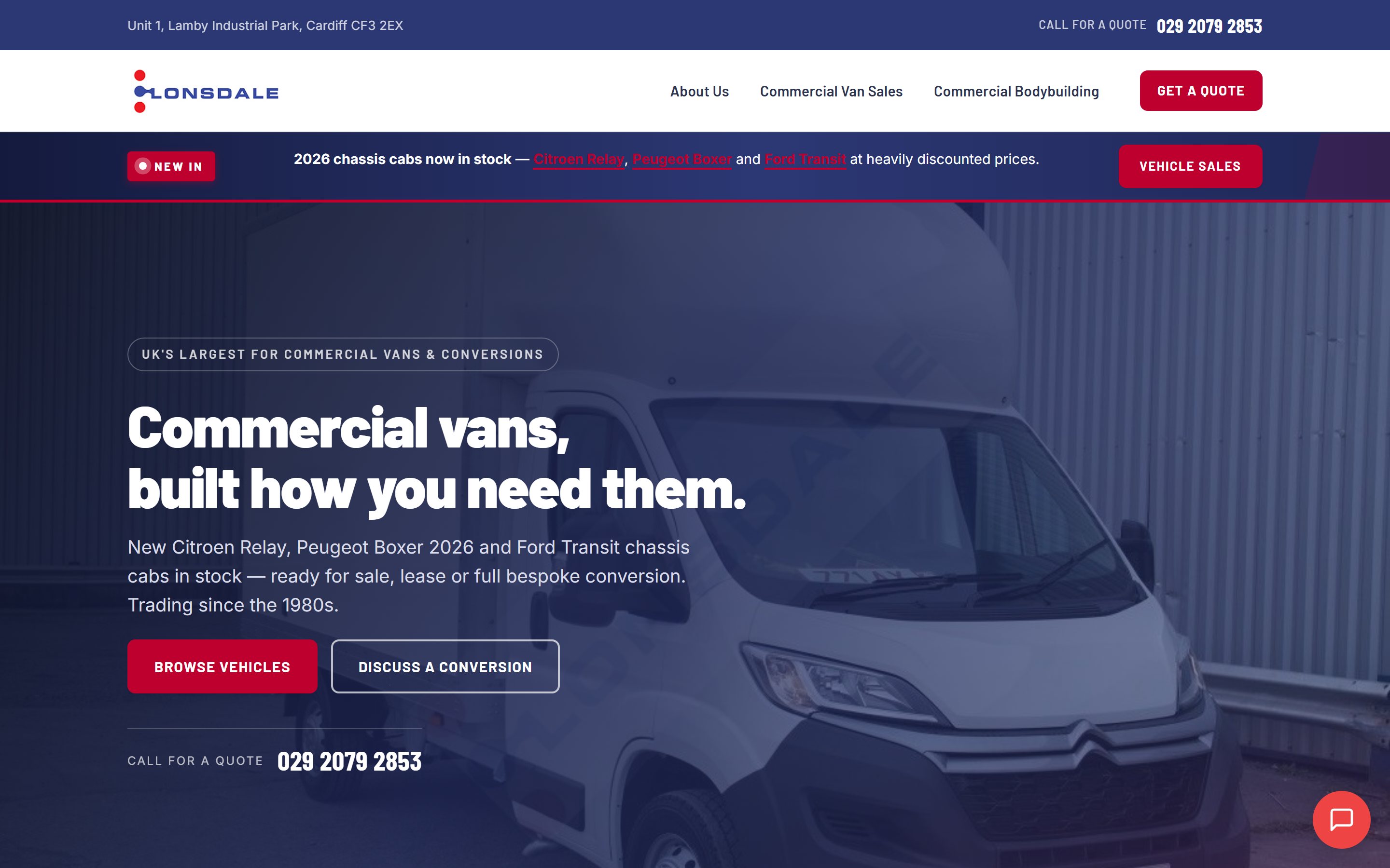 The new Astro homepage.